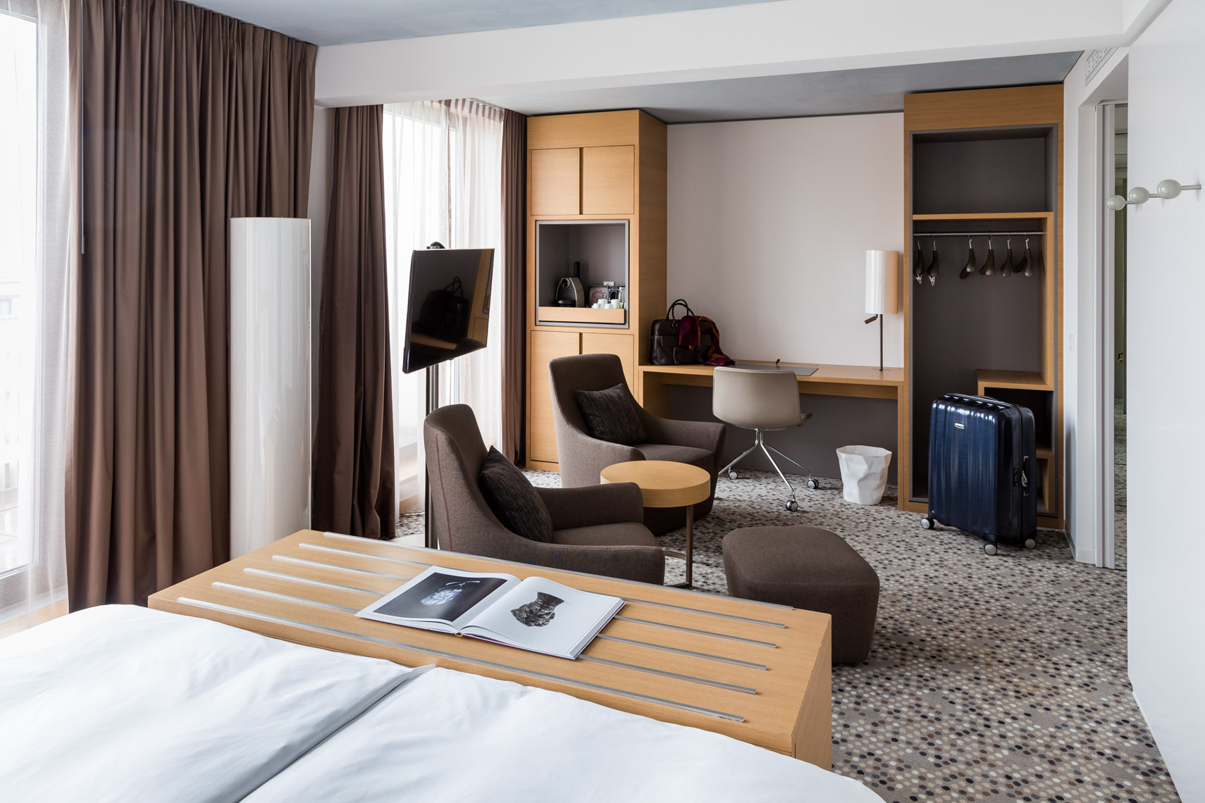 Hotel room in Basel, Swiss